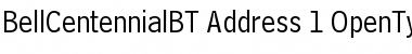 Download Bell Centennial Address Font Title Preview