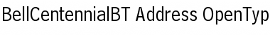 Download Bell Centennial Address Font Title Preview