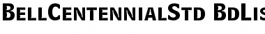 Download Bell Centennial Std Bold Listing Font Title Preview