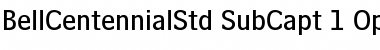 Download Bell Centennial Std Sub-Caption Font Title Preview