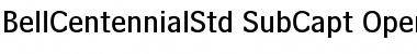 Download Bell Centennial Std Sub-Caption Font Title Preview