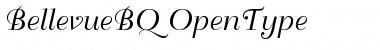 Download Bellevue BQ Regular Font Title Preview