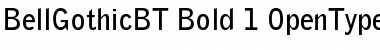 Download Bell Gothic Bold Font