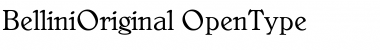 Download BelliniOriginal Regular Font Title Preview