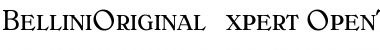 Download BelliniOriginalExpert Regular Font Title Preview