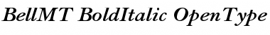 Download Bell MT Bold Italic Font Title Preview