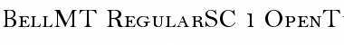 Download Bell MT Regular Small Caps Font Title Preview