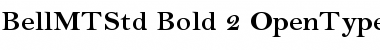 Download Bell MT Std Bold Font Title Preview