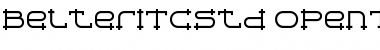 Download Belter ITC Std Regular Font Title Preview