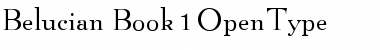 Download Belucian Book Font Title Preview
