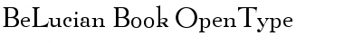 Download BeLucian Book Font Title Preview