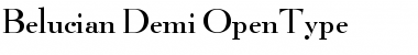 Download Belucian Demi Font Title Preview