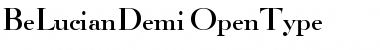 Download BeLucianDemi Regular Font Title Preview