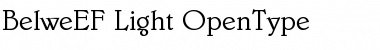 Download BelweEF-Light Regular Font Title Preview