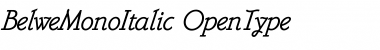 Download Belwe mono Regular Font Title Preview