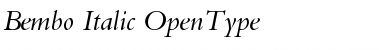 Download Bembo Italic Font Title Preview