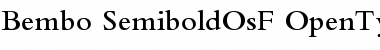 Download Bembo Semibold Oldstyle Figures Font Title Preview