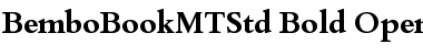 Download Bembo Book MT Std Bold Font Title Preview