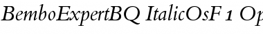 Download Bembo Expert BQ Regular Font Title Preview