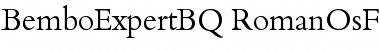 Download Bembo Expert BQ Regular Font Title Preview
