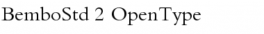 Download Bembo Std Regular Font Title Preview
