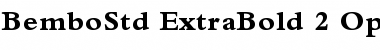 Download Bembo Std Extra Bold Font Title Preview
