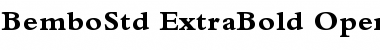 Download Bembo Std Extra Bold Font Title Preview