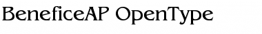 Download BeneficeAP Regular Font Title Preview