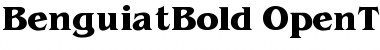 Download Benguiat Bold Font Title Preview