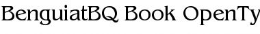 Download Benguiat BQ Regular Font Title Preview