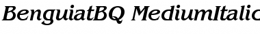 Download Benguiat BQ Regular Font Title Preview