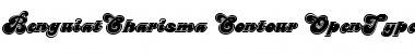 Download BenguiatCharisma Contour Font Title Preview