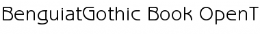 Download ITC Benguiat Gothic Book Font Title Preview