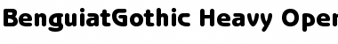 Download ITC Benguiat Gothic Heavy Font Title Preview