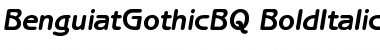 Download Benguiat Gothic BQ Regular Font Title Preview