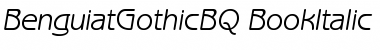 Download Benguiat Gothic BQ Regular Font Title Preview