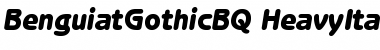 Download Benguiat Gothic BQ Regular Font Title Preview