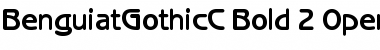 Download BenguiatGothicC Bold Font Title Preview