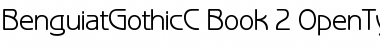 Download BenguiatGothicC Regular Font Title Preview