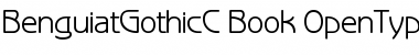 Download BenguiatGothicC Regular Font Title Preview