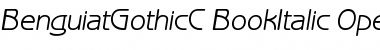 Download BenguiatGothicC Regular Font Title Preview