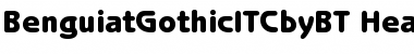 Download ITC Benguiat Gothic Heavy Font Title Preview