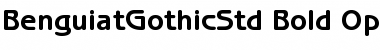 Download ITC Benguiat Gothic Std Bold Font Title Preview