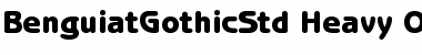 Download ITC Benguiat Gothic Std Heavy Font Title Preview