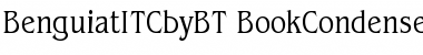 Download ITC Benguiat Book Condensed Font Title Preview