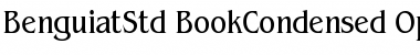 Download ITC Benguiat Std Book Condensed Font Title Preview