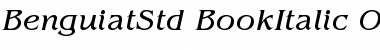 Download ITC Benguiat Std Book Italic Font Title Preview