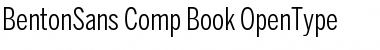 Download BentonSans Comp Book Regular Font Title Preview