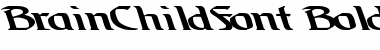Download BrainChildFont Bold Font Title Preview