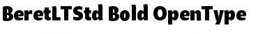 Download Beret LT Std Bold Font Title Preview